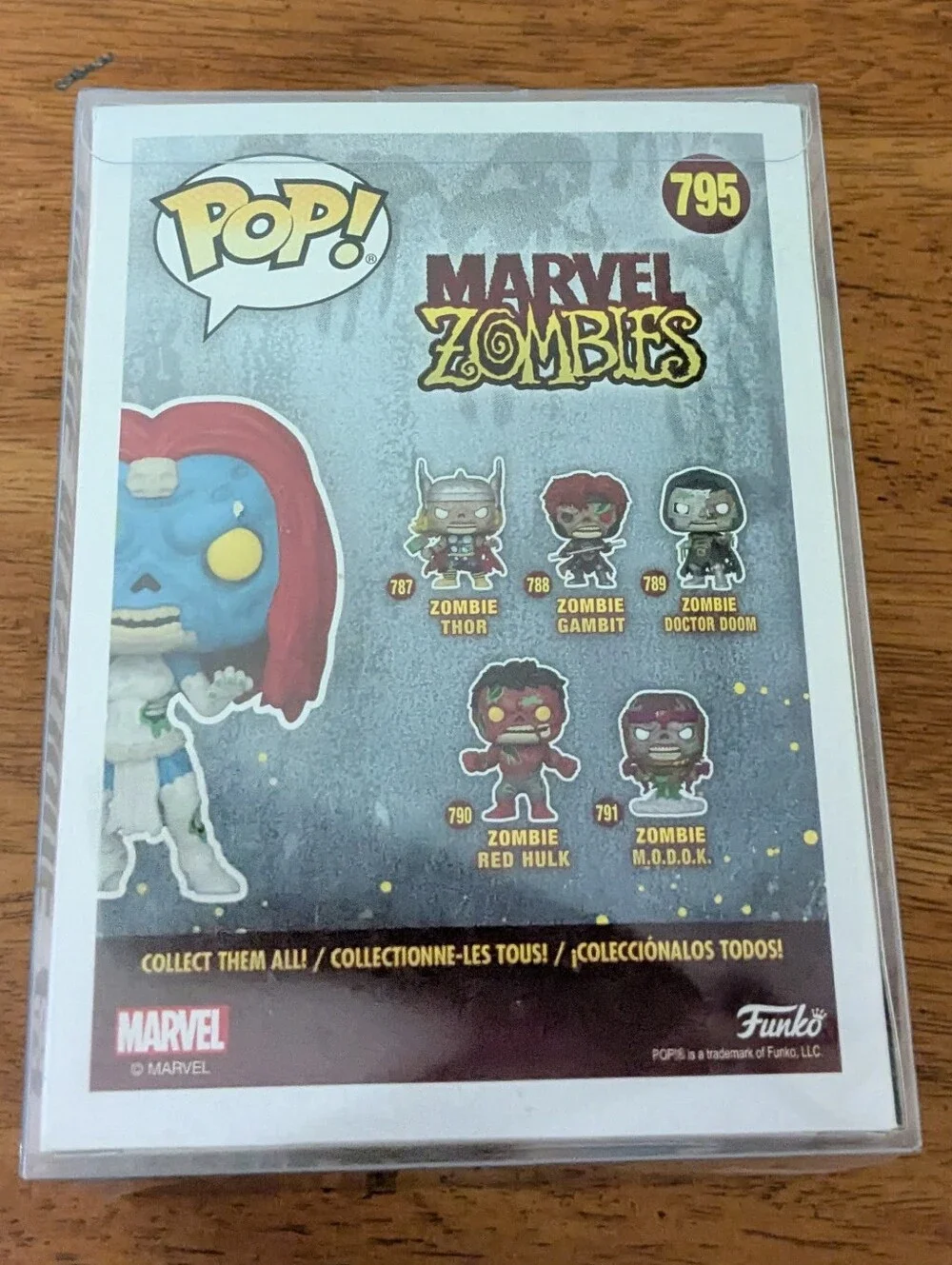 Funko Pop Marvel Zombies Zombie Mystique 795 FYE Exclusive